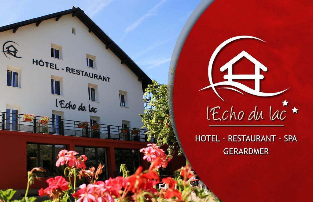 Hotel Restaurant L Echo Du Lac Gerardmer Ngoại thất bức ảnh